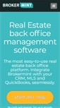 Mobile Screenshot of brokermint.com